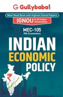 Gullybaba. Com Panel | MEC-105 Indian Economic Policy | Taschenbuch | Englisch