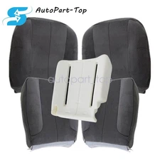 For 2003-2005 Dodge Ram 1500 Front Bottom &Top Seat Cover & Driver  Foam Cushion