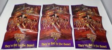 Lot of 3 Skeleton Warriors 1994 Playmates Poster 14”x8" They're Bad To The Bone