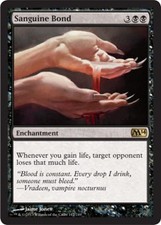 MTG English Sanguine Bond NM Normal Magic 2014 Core Set