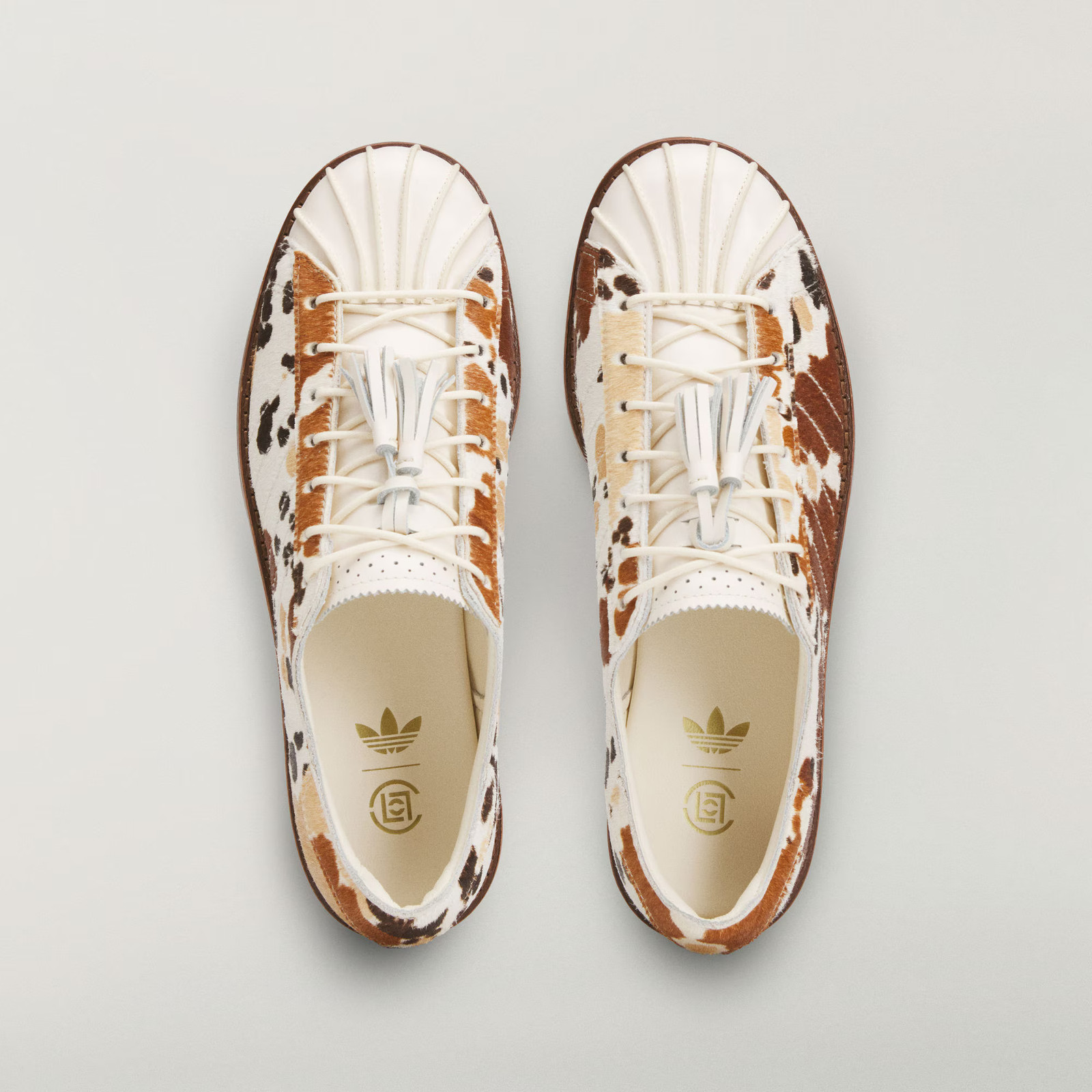 adidas Superstar Dress Shoe CLOT by Edison Chen Cow Print - JS5024 thumbnail 3