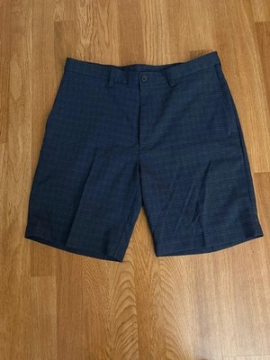 Hager cool 18 Pro men s plaid pattern golf shorts size 36 waist
