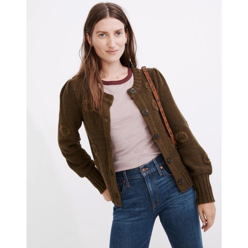 Haut Dentelle Brodé Madewell - Coupe Swing Avec Boutons - Taille XS - Neuf Sans étiquettes