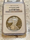 1986-S NGC PF69 ULTRA CAMEO AMERICAN SILVER EAGLE