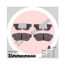 Plaquette de frein Ssangyong RODIUS