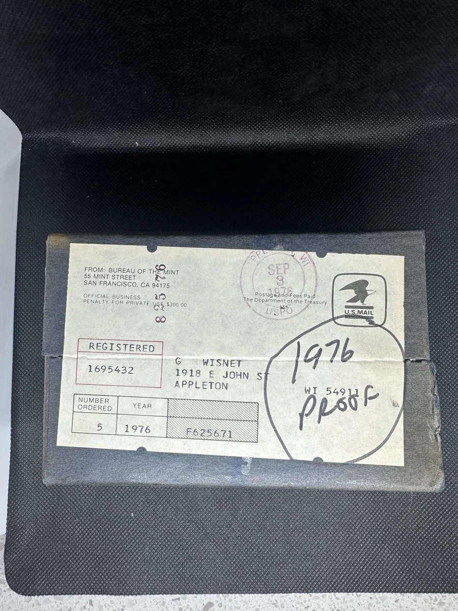 未曾流通1976 美国硬币铸币厂套装| eBay