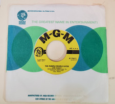 Sheb Wooley THE PURPLE PEOPLE EATER (NOVELTY 45) #12651 PLAYS VG+ TO  VG++