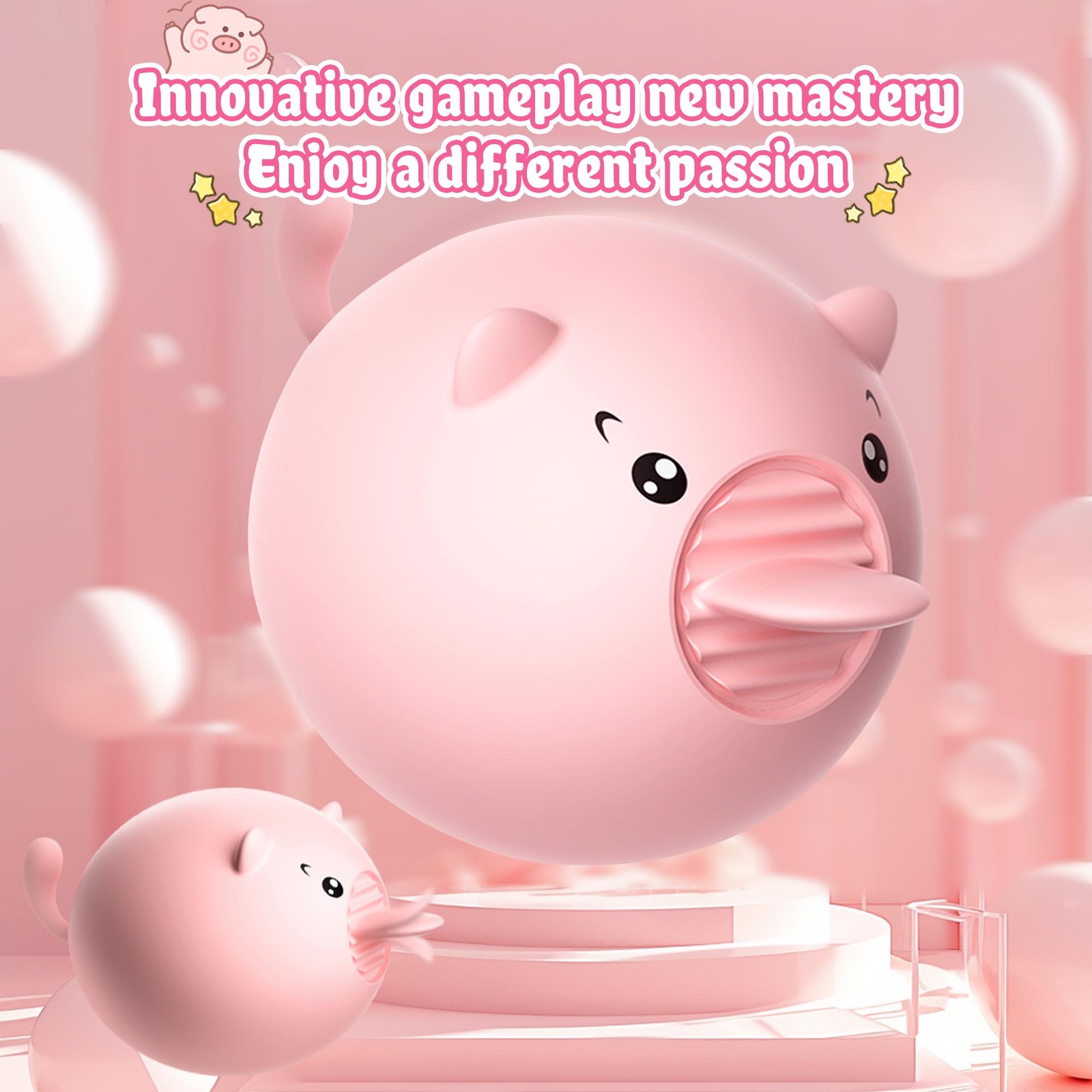 Sex Toys Women Vibrator G-Spot Dildo Stimulator Oral Clit Licking Tongue Orgasm