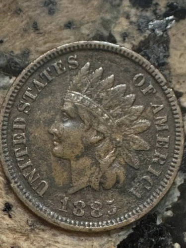 1885 Indian Head Cent — photo from the most recent tracked eBay sale