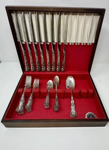 Vintage Buttercup by Gorham Sterling Silver Flatware Set for 8 Service 43 Piece