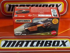2025 Jeep Recon 80/125 Matchbox 2026 POWER GRABS JHP77 MBX Adventure orange