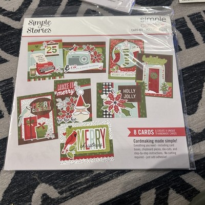 Simple Stories scrapbooking Card Kit Holiday Hellos