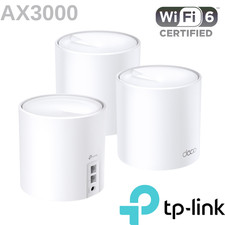 TP-Link Deco AX3000 Dual-Band Whole Home Mesh Wi-Fi 6 System 3-Pack  BRAND NEW