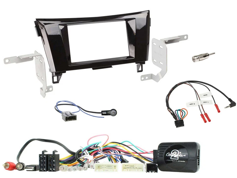 Pioneer DAB Bluetooth 2DIN USB Lenkrad Autoradio für Nissan X-Trail Qashqai 14-1 - Bild 3 von 4