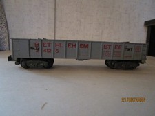 American Flyer, S Gauge, 24125, Bethlehem Steel Gondola