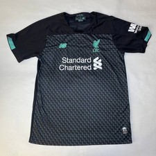 New Balance FC Liverpool 2019-20 Third Shirt Jersey Black #10 Mens Size L