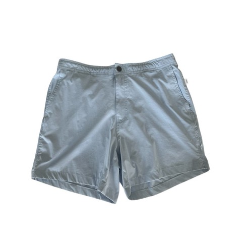 Onia Calder 6E Herren Badeanzug Blau Nylon L Large Badehose Shorts Flatfront - Bild 3 von 12