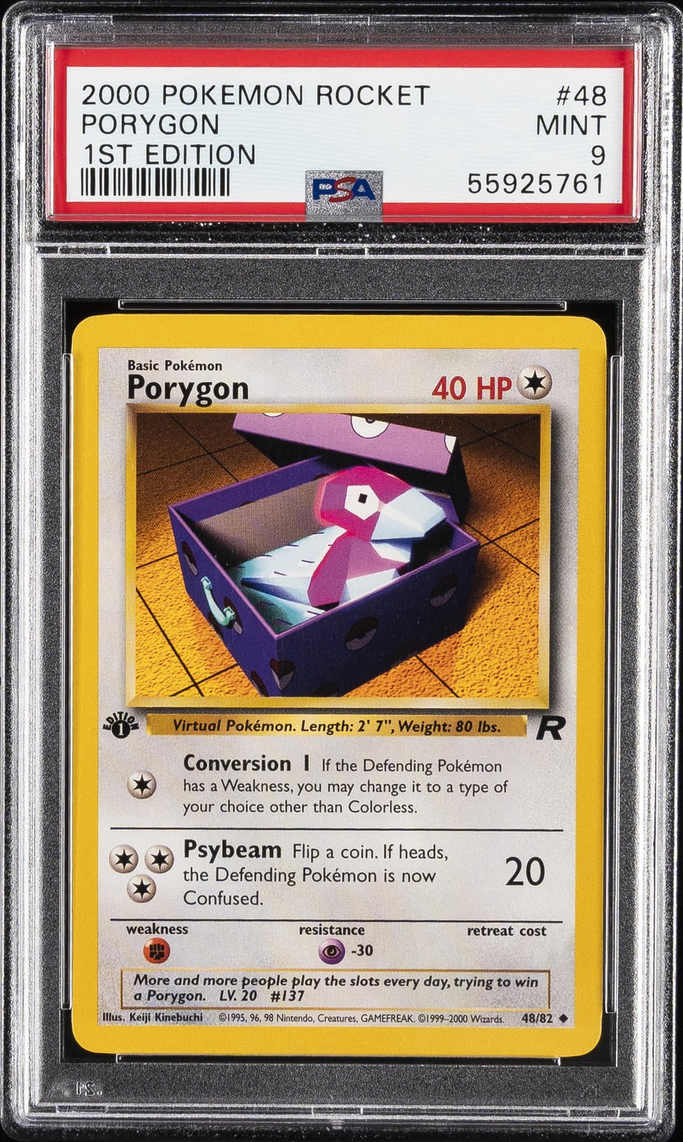 Porygon 1st Edition #48