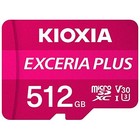 KIOXIA microSD Memory Card 512GB Class 10 UHS Speed Class 3 EXCERIA PLUS KMUH-