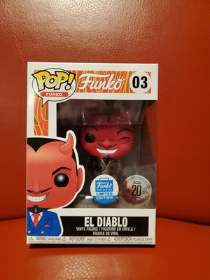 Funko Pop! Vinyl: Fantastik Plastik - Diablo (in Suit) (Silver) - Funko...