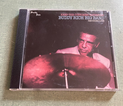 Buddy Rich Big Band Keep the Customer Satisfied CD 1970 Live Jazz - Ships Free