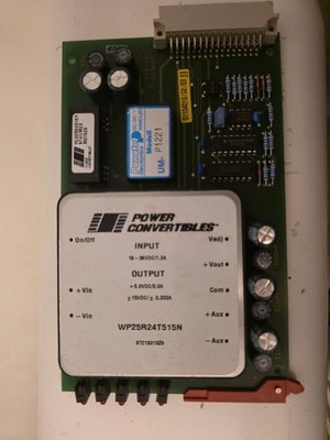 POWER CONVERTIBLES Murata Power Supply Module WP25R24T515N PCB ESR BOARD  1.3A