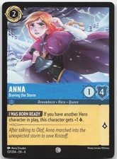 Anna - Braving the Storm 17 Promo Disney Lorcana Promo Cards Lorcana Near Mint
