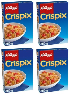 Kellogg's Crispix Cereal, 350g (4 Pack)