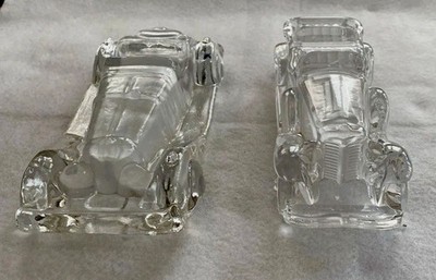 HOF'BAUER CRYSTAL Crystal Cars (over 24% PbO) Made in West Germany