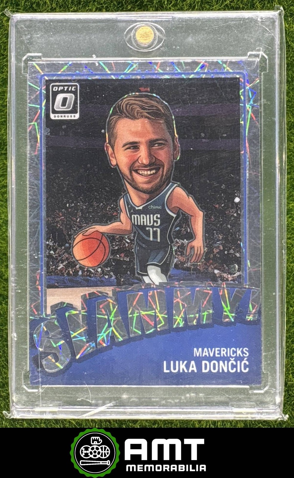Luka Doncic 2023-24 Panini Donruss Optic Slammy! Dallas Mavericks #17