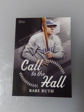 2025 Topps Series 1 - Call to the Hall Babe Ruth #CTH-14 New York Yankees 