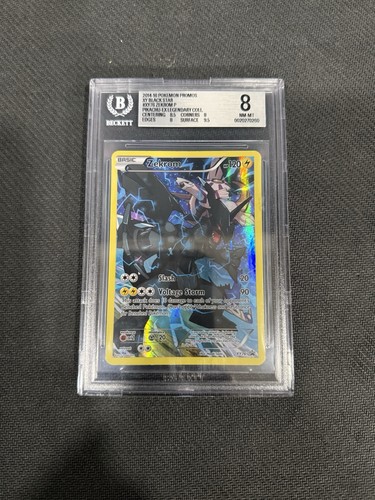 Zekrom graded BGS 8 for sale on eBay