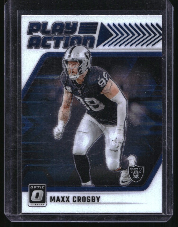 2024 Panini Donruss Optic Play Action #18 Maxx Crosby Raiders