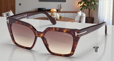 Tom Ford Winona FT1030 52F Dark Havana Gradient Brown 53 mm 
