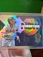2023 Topps Archives Ronald Acuña Jr. Generation Now 1/1 Mvp season 