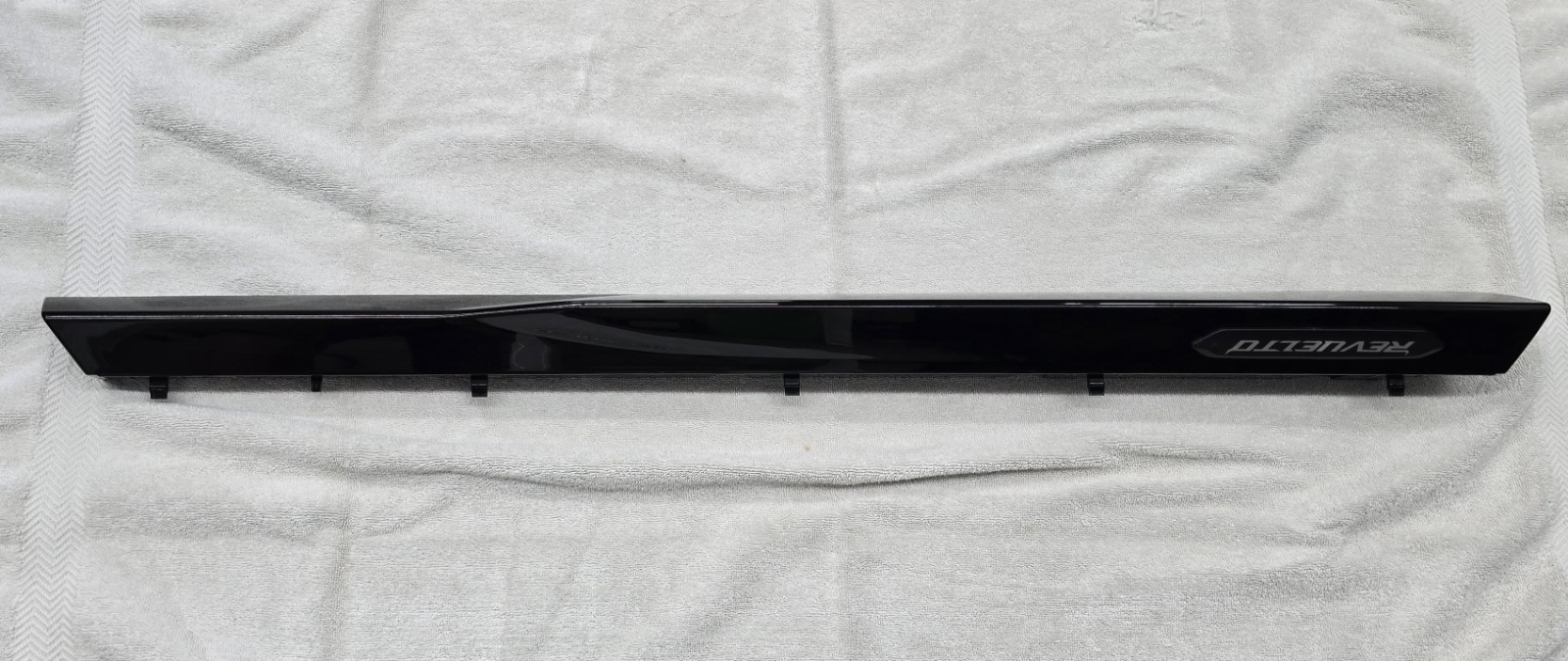 Lamborghini Revuelto COVER QUARTER BLACK RIGHT MOLDING ROCKER 47B863098AY9B 