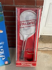Vintage Spalding Tennis Racket In Box USA Unused