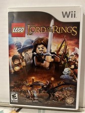 Nintendo Wii LEGO The Lord of the Rings CIB W/Bonus DVD (2012) Tested & Work