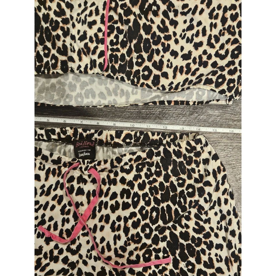 Кровать голова neiman Маркус гепард печать короткая пижама комплект большой - Изображение 3 из 4