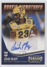 2021 Panini Chronicles Draft Picks Orange Isaiah McKoy #TS-IMC Auto 1u6