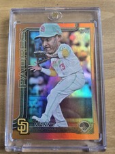 2025 Topps Series 1 - Manny Machado Big Head Orange #10/25