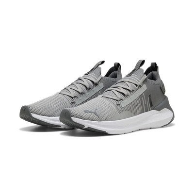 Puma Softride Symmetry Fuzion LS Unisex Sneaker Schuhe 311482 15 Grau