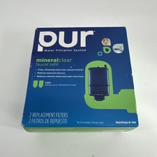 PUR PLUS Lead Reducing Faucet Mount Water Replacement Filters, 2-Pack
