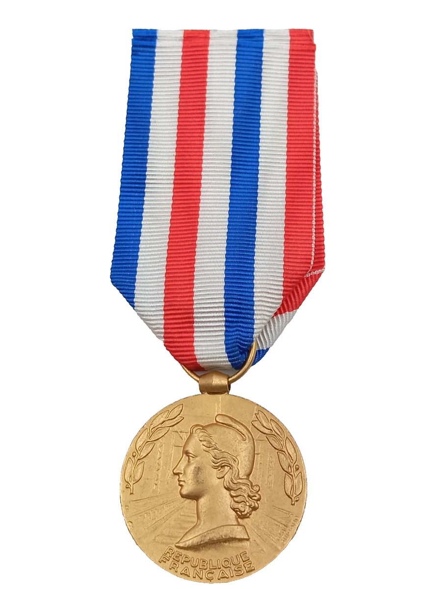 France - Médaille d'Honneur des Chemins de Fer - Nominative 1954