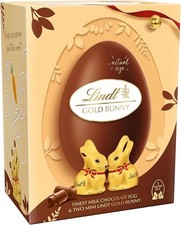 Lindt Gold Bunny Egg Milk Chocolate Easter Bunny 115g – Iconic Foil Wrapped Bunn