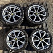 OEM Lotus Staggered Wheels – 16×5.5 Front / 17×7.5 Rear – 5-Lug