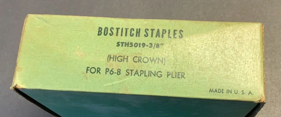 Grapas Bostitch STH 5019 3/8" de colección caja completa de 5.000 grapas Foto 2 de 4