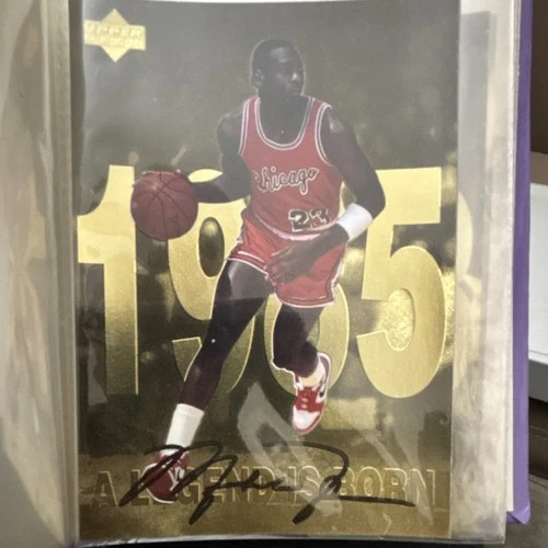 Upper Deck Michael Jordan Chicago Bulls Highlights NBA Gold Foil Card Lot 12