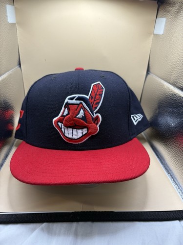 Cleveland Guardians New Era Hat Wool Blend Throwback Strapback Embroidered MLB