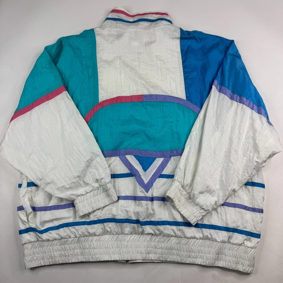 De Colección Spalding Para Hombres 2X Forrado Cortavientos Aeróbicos Gimnasio Chaqueta Pantalones Traje de Pista Foto 3 de 4